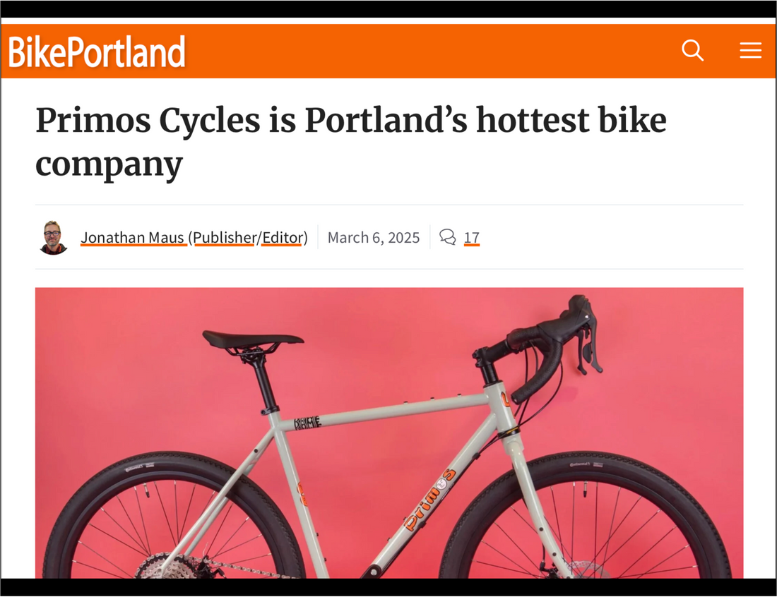 Primos Cycles is Portland’s hottest bike company