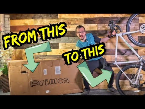 Build a BIKE straight from a box. EASIER than you'd think!